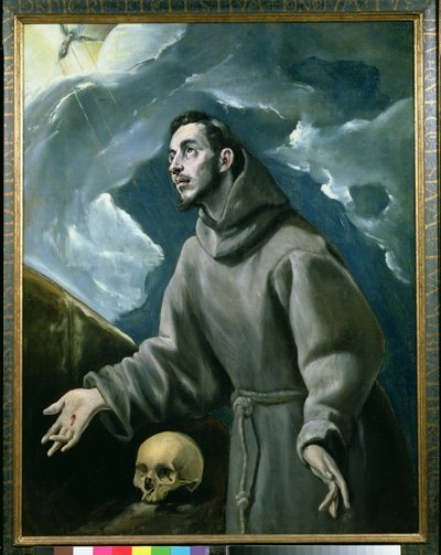 Saint François recevant les stigmates - El Greco